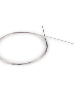 Wire rope 1mm SST 1.4401 w/split ring f/volum disp lengtt 1m